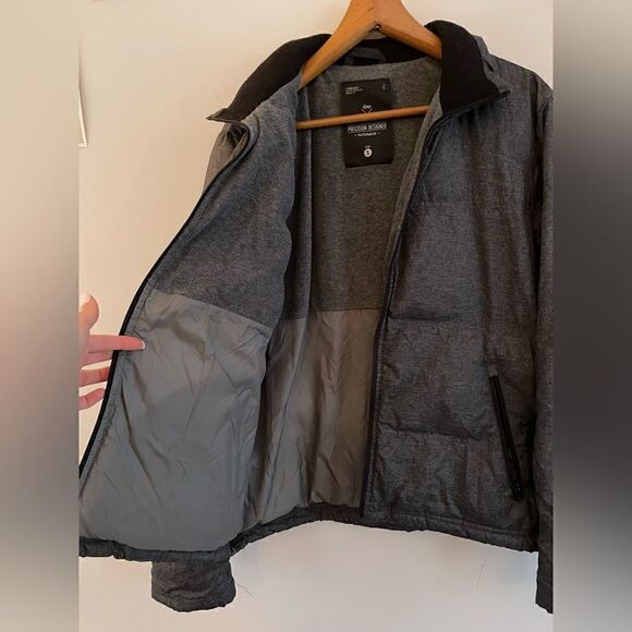 Gap Gray Winter Edition Puffer Jacket - Picture 6 of 11